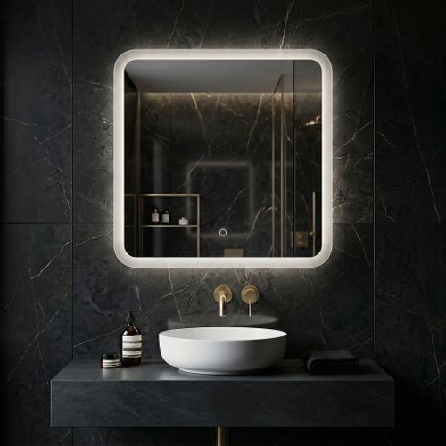 Espejo LED 70x70cm TOP-2