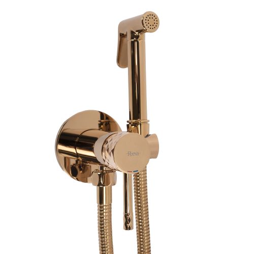Bidet faucet  Lungo Loop Diamond Copper