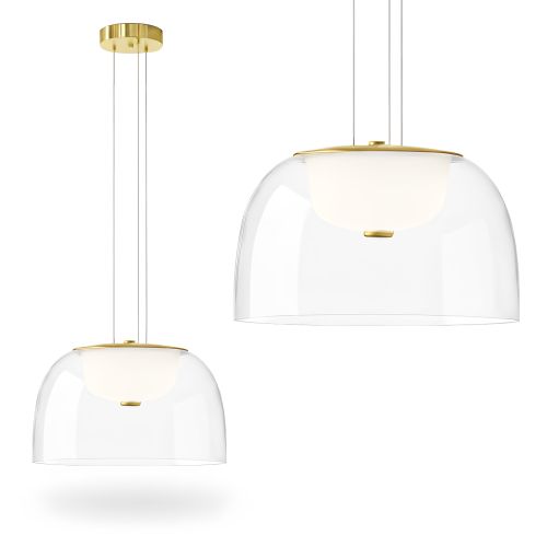 Висяща LED лампа APP1690-1PC B Gold