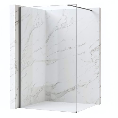 Душова стінка Rea Flexi Transparent / Titan 70