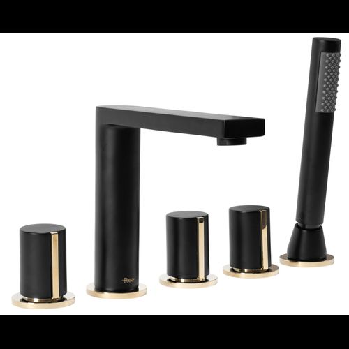 Bath faucet Rea ICON Black Matt