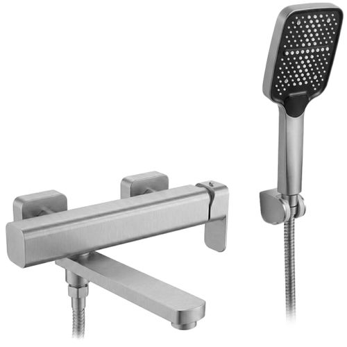 Fürdőkád csaptelep Rea Arlo Nickle  Brush