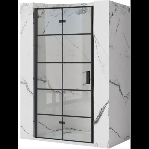 Shower doors Rea Molier Black 100 + profil