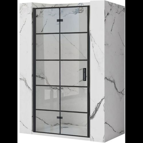 Puerta de ducha Rea Molier Black 100 + profil