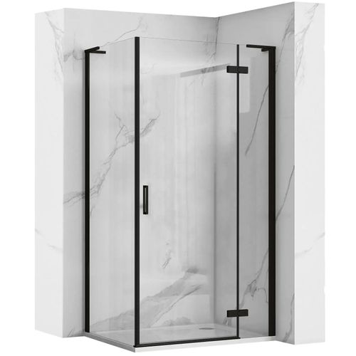 Shower enclosure REA Hugo Black 90x90