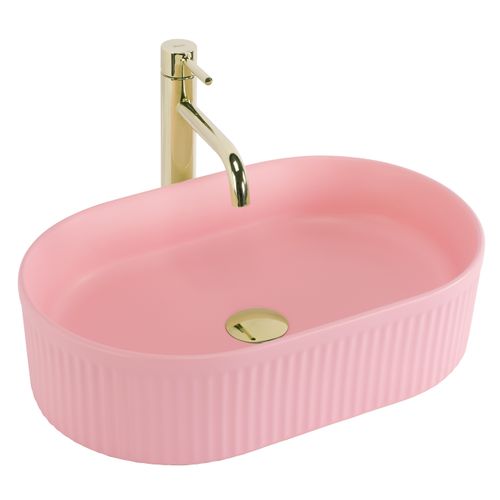 Умивалник за плот Rea Vanda Bubble Gum Matt