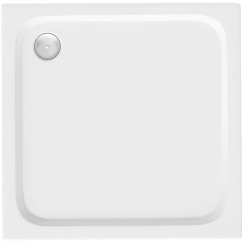 Душевой поддон Rea Belmond White 80x80 Chrome