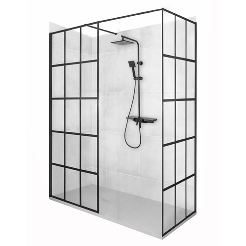 Sprchovací kút REA BLER-1 80-120 cm