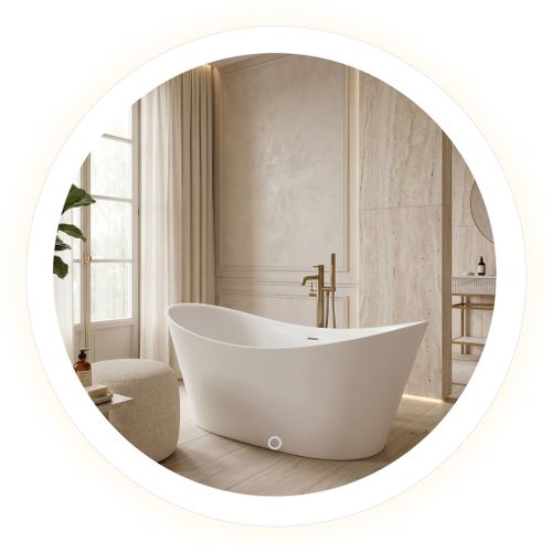 Espejo de pared LED YH-BL-1 90 cm