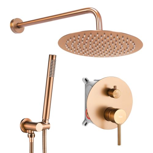 Unterputz Duschset Rea Lungo Copper Brush  + BOX