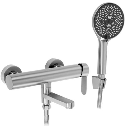 Смесител за вана Rea Arcos Brushed Nickel