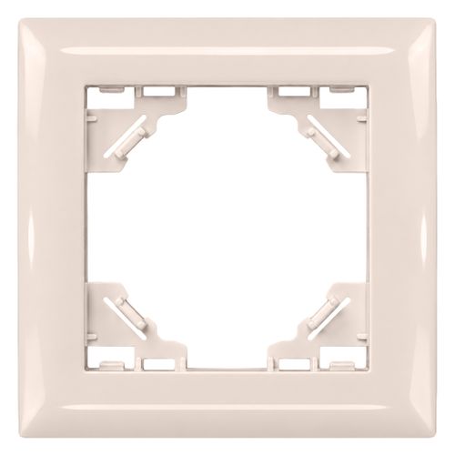 Single socket frame OSTE JNH013-1F Beige