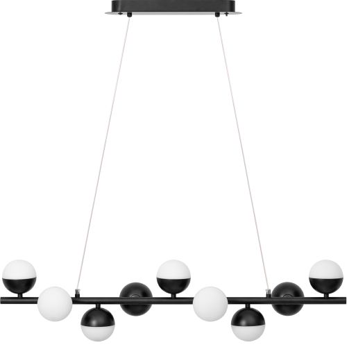 Lampa LED stropní přívěsek 9 hlav 45W APP400-CP