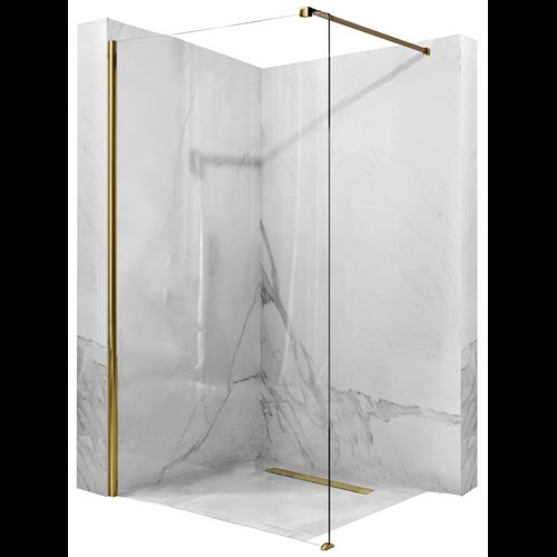 Shower screen Rea Aero Gold 110 Walk In