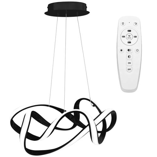 Lámpara LED EVE APP820-CP BLACK + remote control