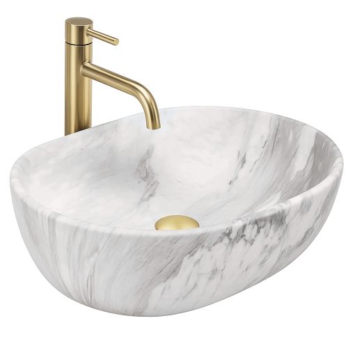 Countertop Basin Rea Amelia ASH MATT
