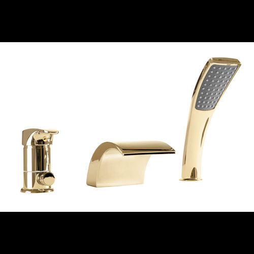 Robinet de baignoire Rea Riven GOld