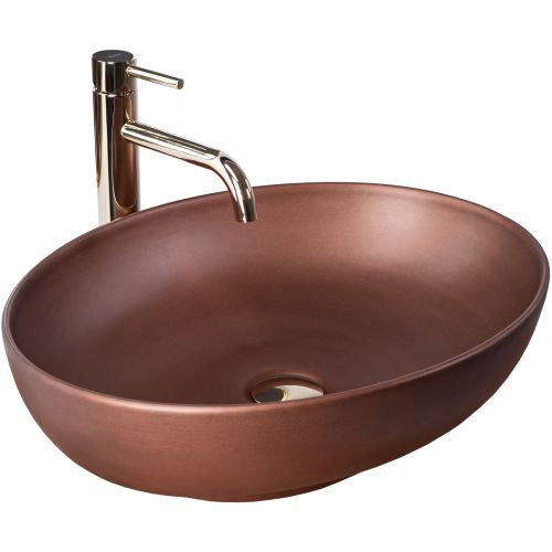Countertop washbasin Rea Villa Copper