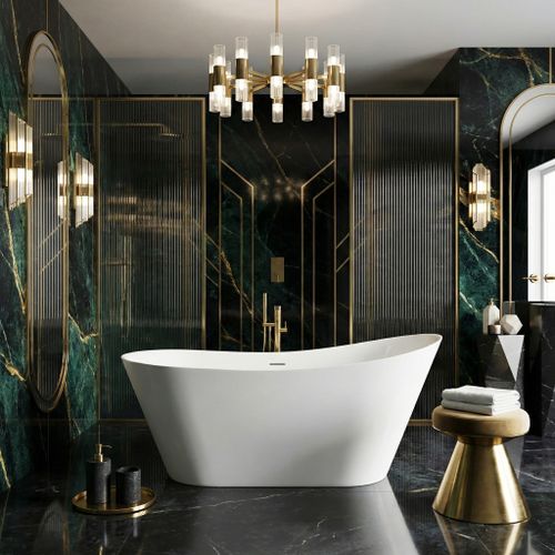 Voľne stojaca akrylátová vaňa Lusso Slim 170