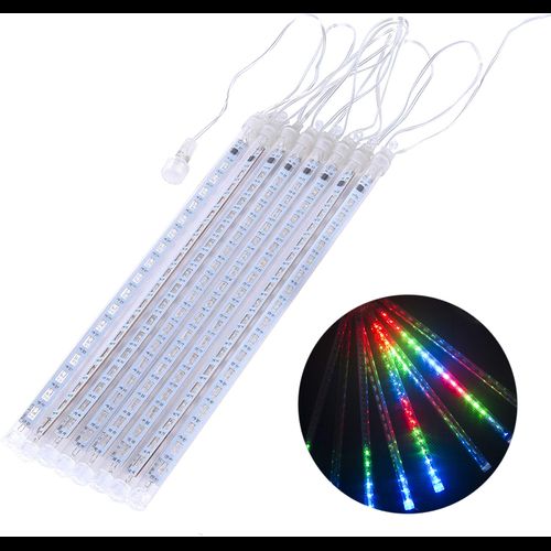 Lumières glaçons LED multicolore RGB 8 pièces