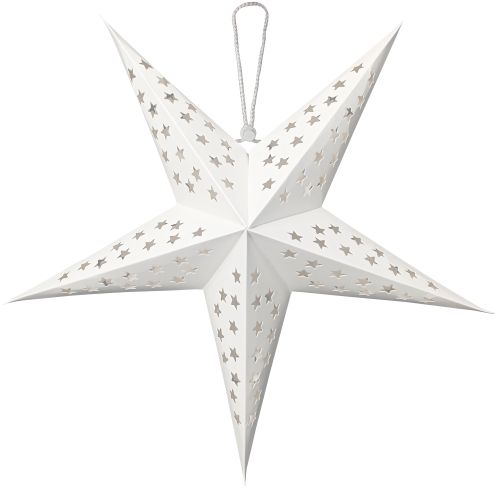 Estrella de papel con iluminación LED SY-003 45cm
