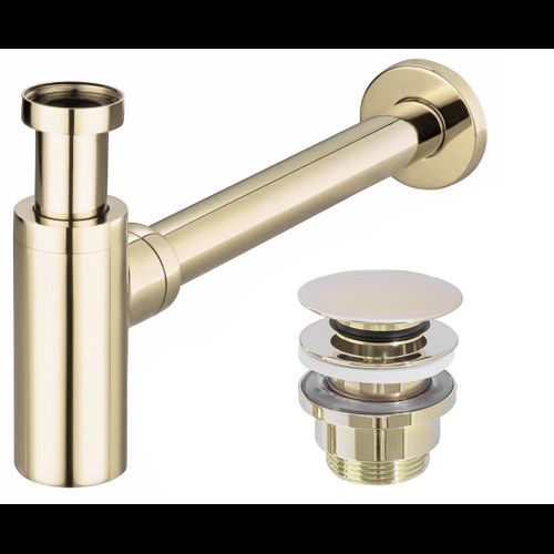 Siphon de lavabo REA Gold