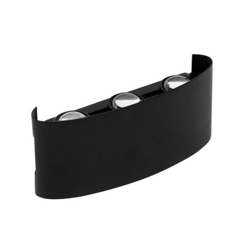 Applique murale de façade LED JNH040-6G Black