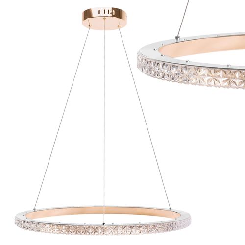 LED lamp MS009-CP ROSE GOLD 59cm