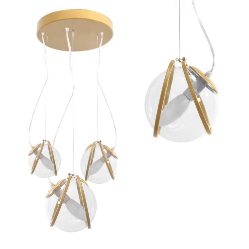 Lampe APP1091-3CP GOLD