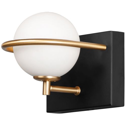 Sieninė lempa APP1300-1W Black Gold