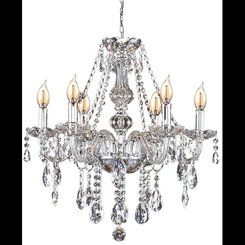 Candelabru cu lampă de cristal 392183