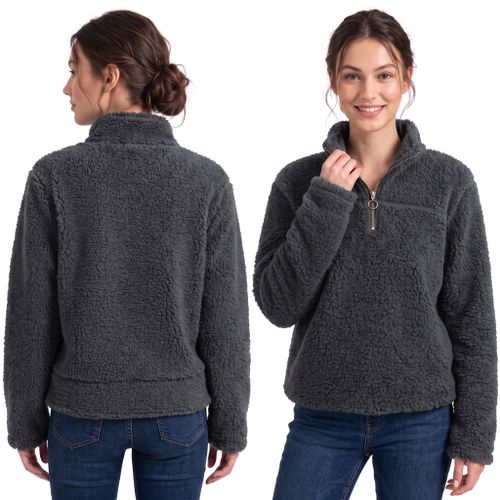 Women's sweatshirt Sherpa Grey xl