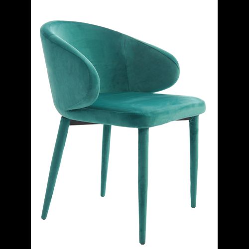 Chair Velvet Turquoise