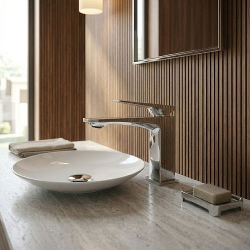 Baterie pentru baie PREMIUM Rea Prime Chrome Low