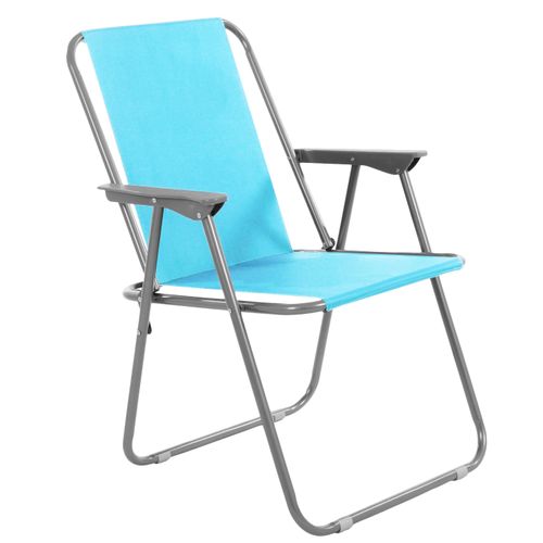HUNTER Modrá turistická židle
