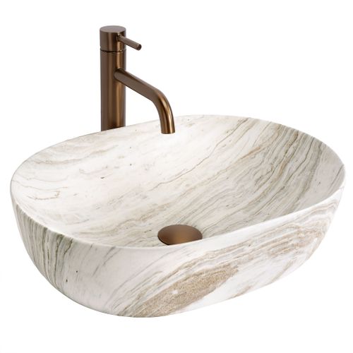 Умивалник за плот Rea Amelia Saturn 48