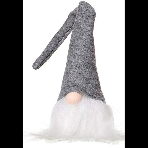 Gnome de Noël YX039 40cm Grey