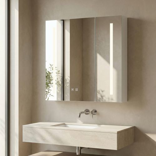 Дзеркальна шафа з LED-підсвіткою M1015-60 60x65