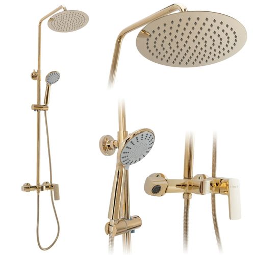 Kit de douche Rea Roger Gold