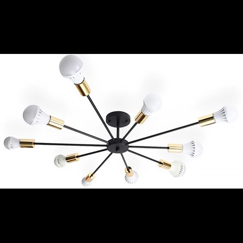 Lampa Spider 10 APP503-10C čierna