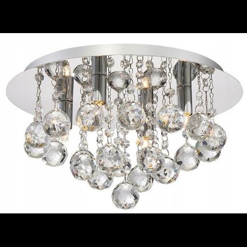 Křišťálová stropní lampa Plafon Lustr Glamour APP403-C