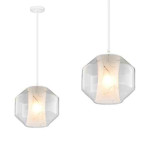 LAMPA SUFITOWA WISZĄCA   APP908-1CP Marble