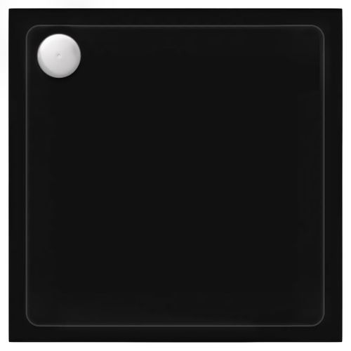 shower tray Rea Savoy Black 80x80