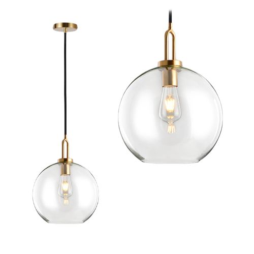 Hanging Glass Ball Ceiling Lamp APP630-1CP