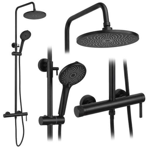 Sprchový set Rea Rivo Black