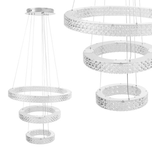 Люстра LED MS008-CP CHROME