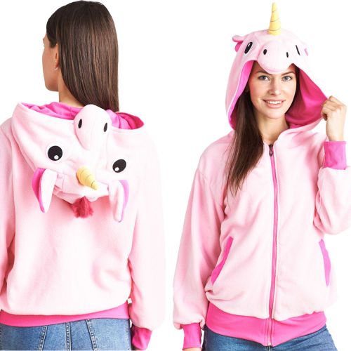 Блуза с качулка Kigurumi Pegaz Pink S