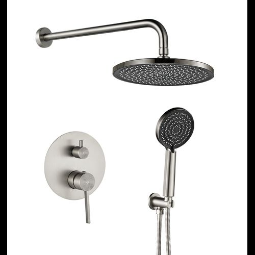 Set de dus incastrat Rea Foster Brush Nickel + BOX