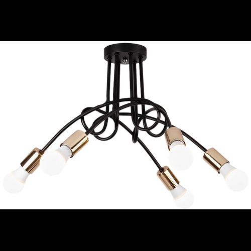 Lampada Paradise 5 Black Gold APP518-5C