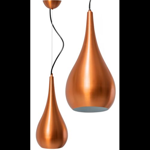 Lampa Sufitowa Wisząca Loft Metalowa  APP378-1CP Złota